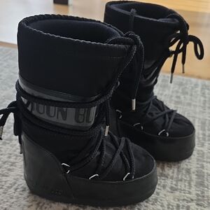 Moon Boot Classic Black Snow Boots